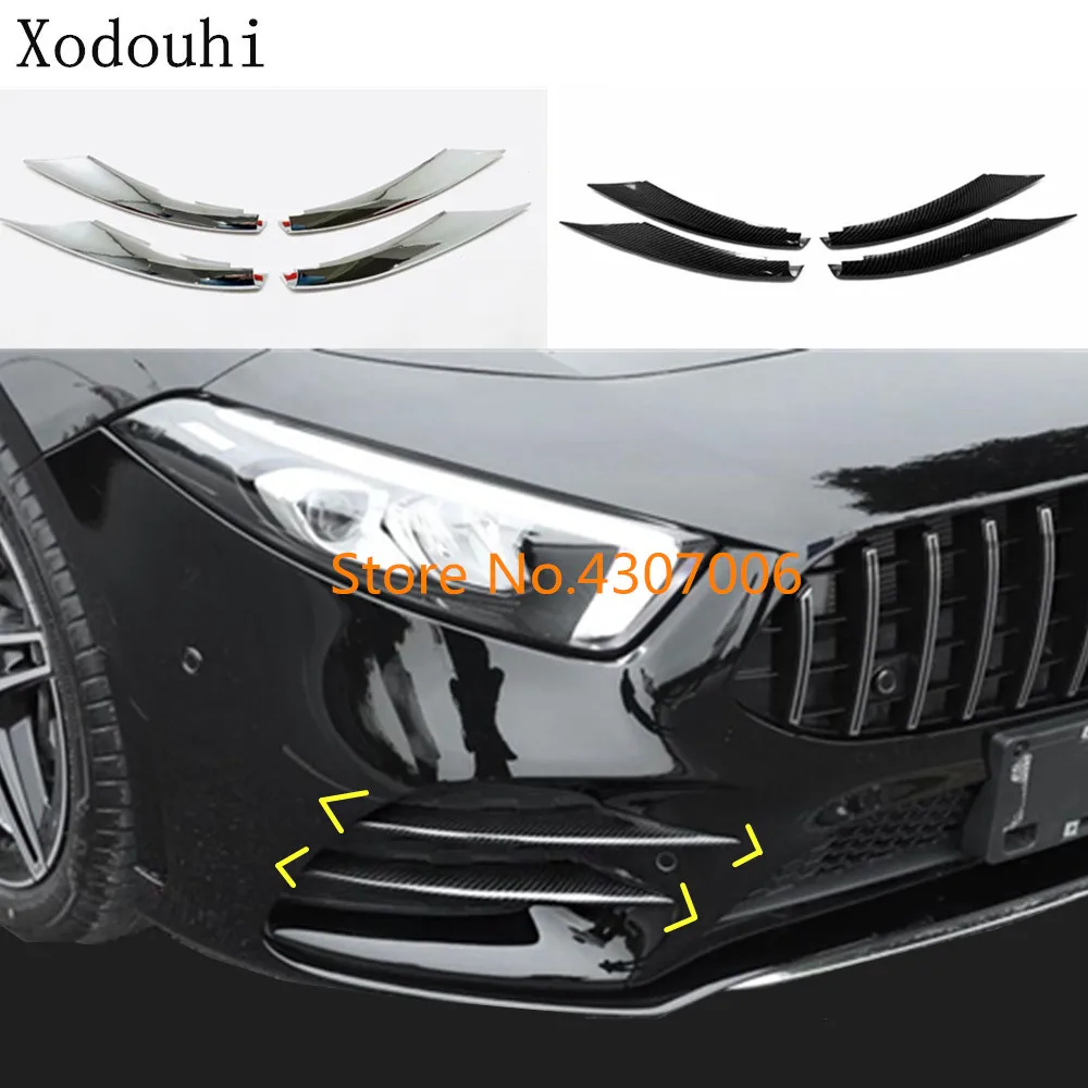 4 шт. передние противотуманные фары для Mercedes Benz A Class W177 A180 A200 A250 2019 2020|Хромирование|