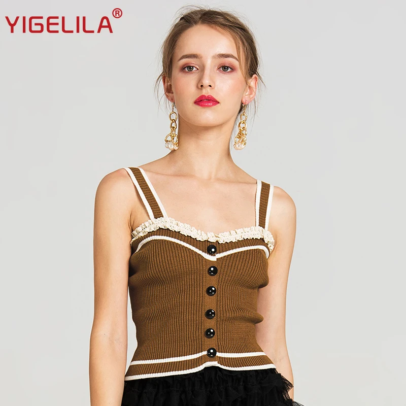 YIGELILA 2019 последние женские модные сексуальные спагетти ремень открытая спина