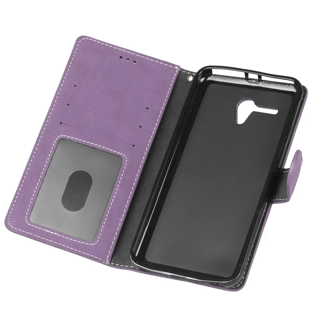 Case For Alcatel One Touch pop 3 5.5 inch OT5025 Phone Wallet Flip PU Leather &amp TPU Matte Cover for 5.5'' Bag | Мобильные