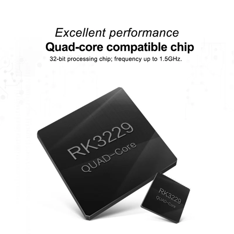 ABHU-домашний кинотеатр V88 RK3229 Смарт ТВ приставка плеер 4K четырехъядерный 8 Гб WiFi