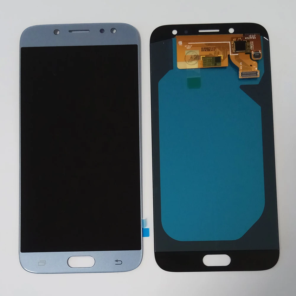 J7 Pro дисплей Супер AMOLED для Samsung Galaxy J7 j730 ЖК-дисплей J730F J730G J730GM ЖК-кодирующий преобразователь сенсорного экрана в сборе