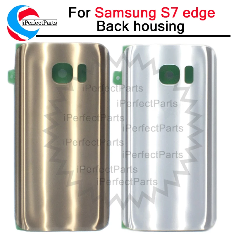 Новинка для SAMSUNG Galaxy S7 EDGE S7 Задняя крышка батареи G930 G935F задняя дверь стекло Корпус чехол для SAMSUNG S7 крышка батареи