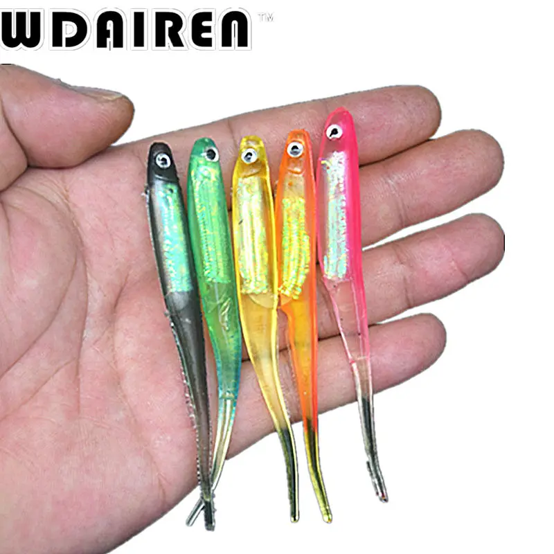 5 шт./лот Мягкая приманка 10 см 3 г Рыбалка на сельдь рыбалка червь Swimbaits джиг головная Мягкая приманка нахлыстом приманка рыболовные приманки RE-176