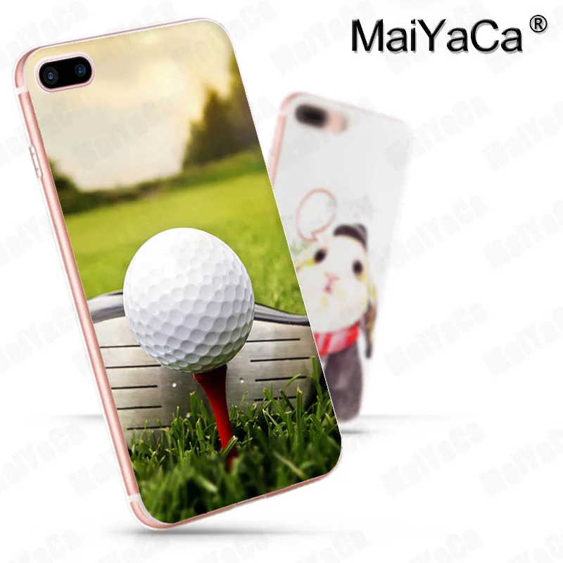 Новое поступление Модный чехол для телефона MaiYaCa Sport Golf Course Apple iphone 11 pro 8 7 66S Plus X Φ SE