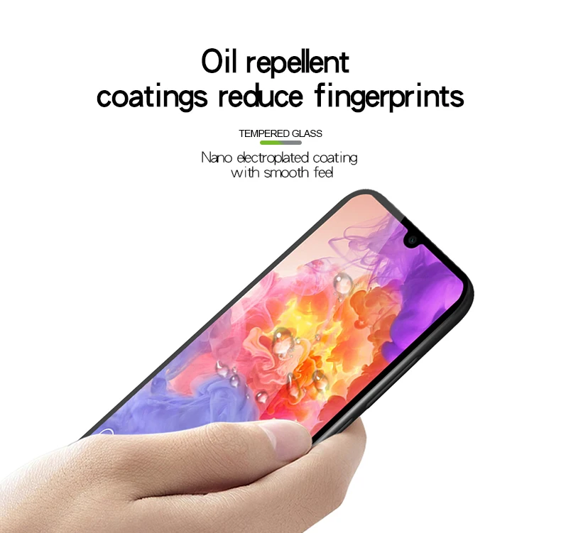 MOFI для Huawei P30 Lite закаленное стекло Защита экрана полное покрытие Защитное