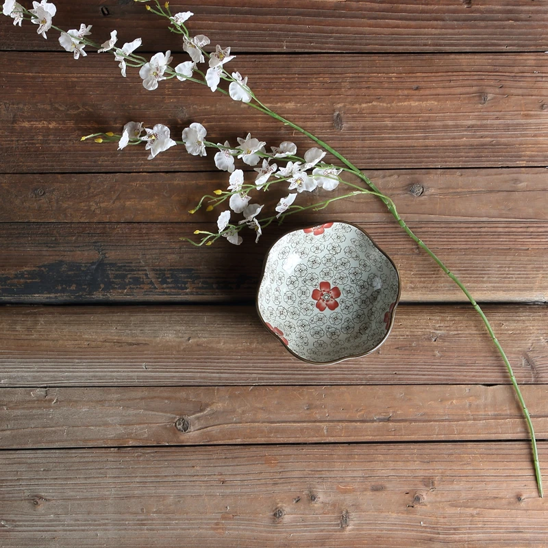 Керамическая пиала для риса контейнер еды японская посуда Sushi фруктовый салат