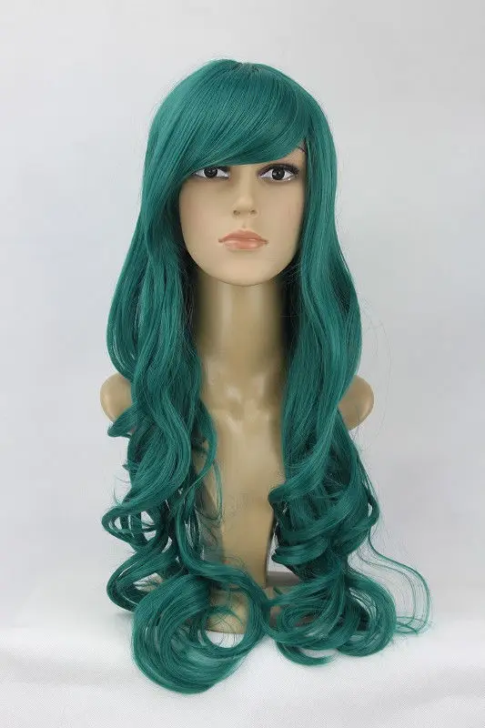 Жаропрочных Партия cosplays волос TJ&gt&gt&gt&gt&gt Новый парик Косплей длинные темно