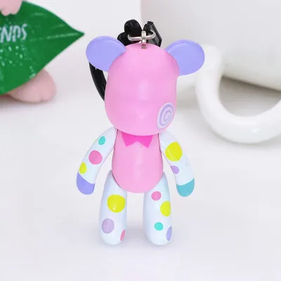 Bomgom мультфильм Popobe Gloomy Bear Momo винил полимерный брелок сумка Подвеска с героем Аниме Дети игрушки кукольный брелок D198 - Цвет: 23