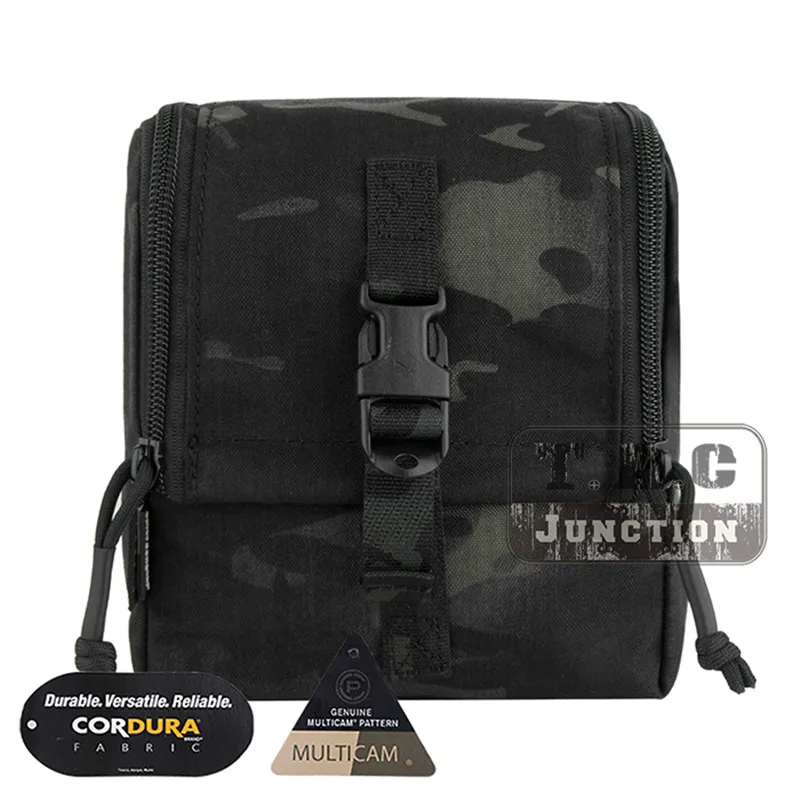 Emerson тактический MOLLE CP стиль военный чехол GP EmersonGear охотничий крюк и петля аксессуары сумка Мультикам - Цвет: MCBK