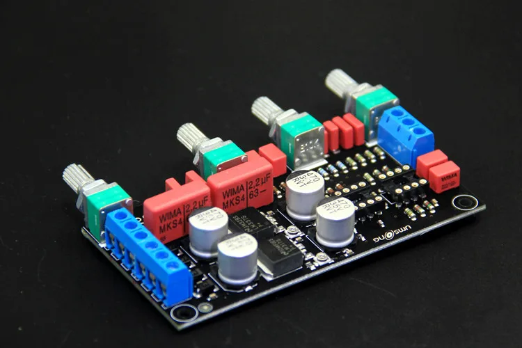 Ghxamp lm3117 lm337 предусилитель тон доска ВЧ бас Мощность усилитель ОУ OPA2604 OPA2132 AD827 |