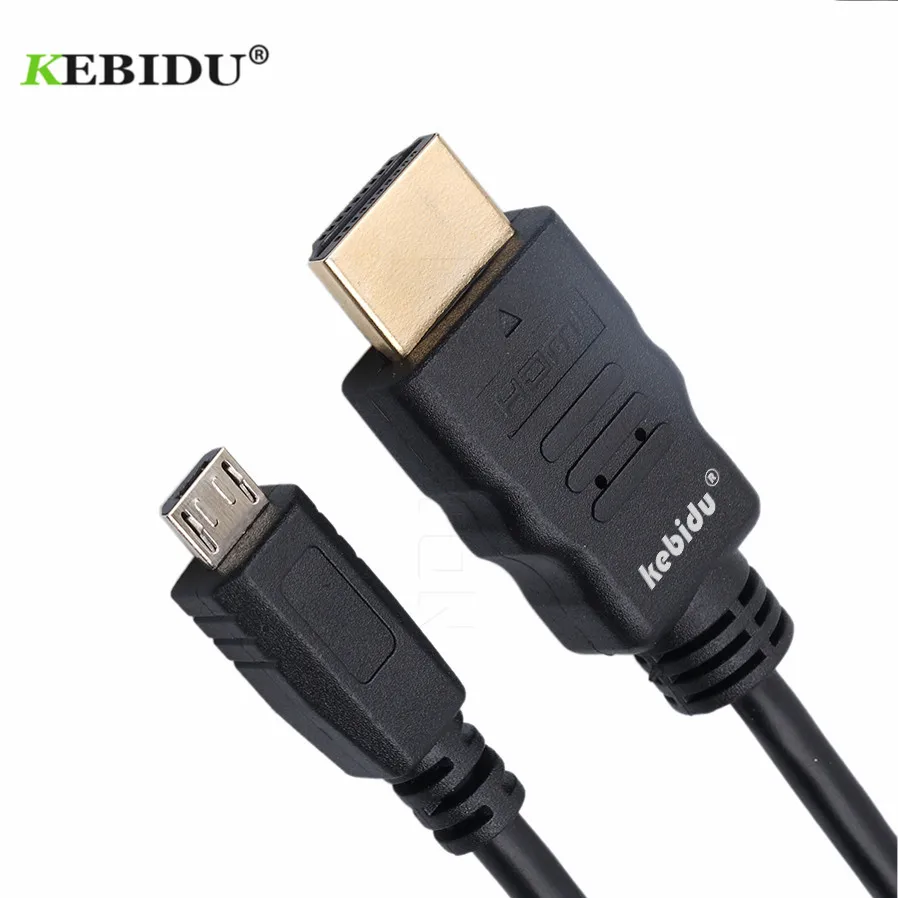Кабель Micro USB Kebidu 1080P HDTV адаптер для Samsung Galaxy Note 3 S2 S3 S4 S5 HTC LG Sony|Кабели VGA| |