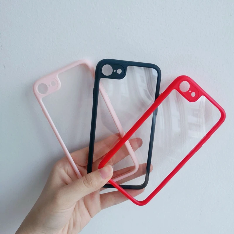 Phone Bumper Case For Iphone 6s 6 7 Plus 8plus X Xs Colour Pc Soft Shell 8 6plus Xr Cover Protection |