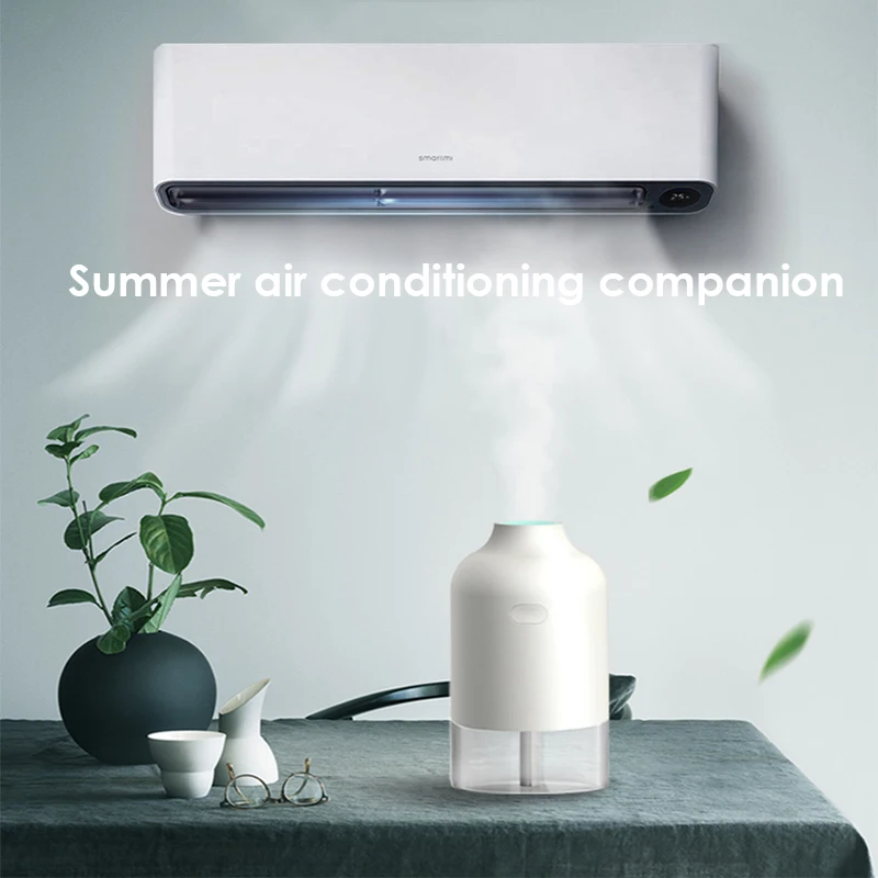 Модный ультразвуковой увлажнитель воздуха USB диффузор светодиодный свет арома