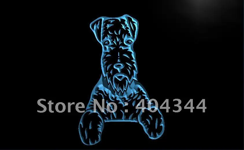 

LK256- Airedale Terrier Dog Pet LED Neon Light Sign