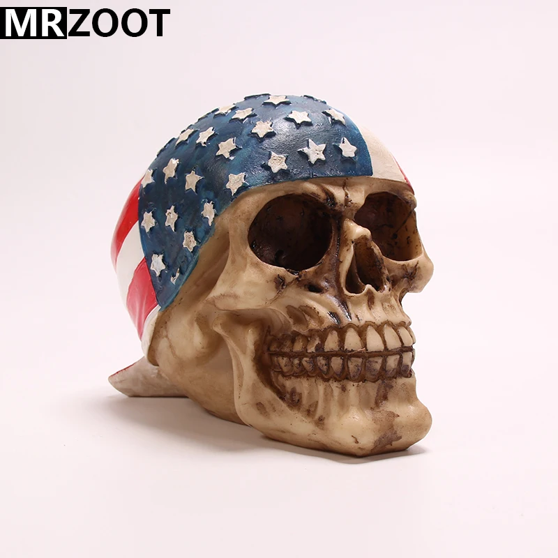 MRZOOT готический панк смолы ремесла Американский Летающий шарф креативная