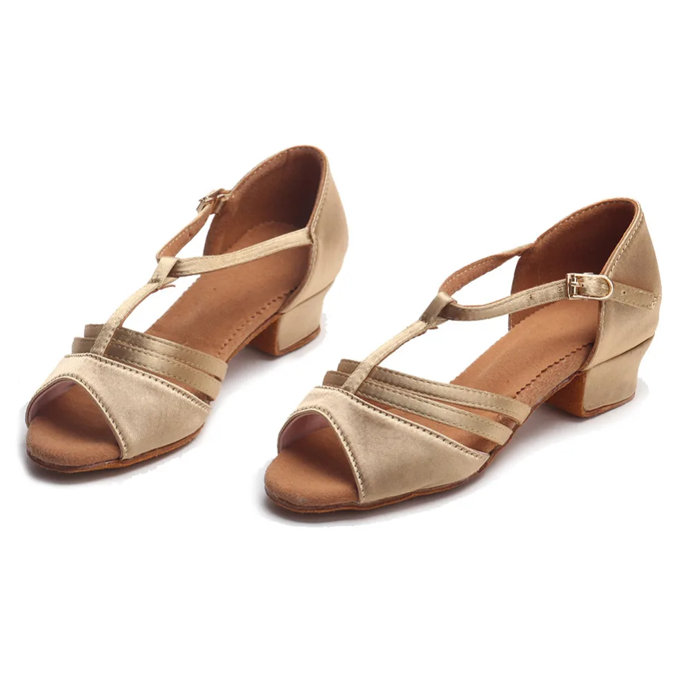 Высококачественные детские туфли для латиноамериканских танцев/танцевальные