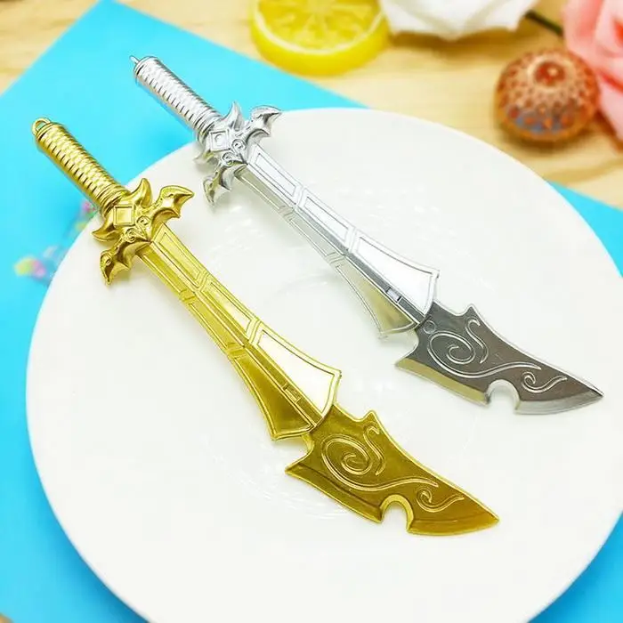 Мода Мультфильм Broadsword Форма гелевая ручка 8 г дома школы офиса и т. д. дом Школа