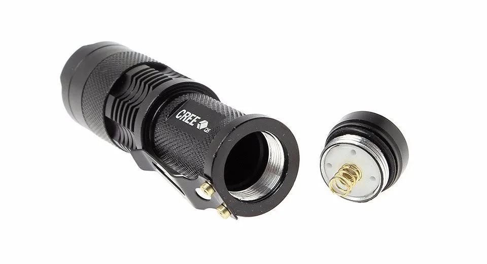 U F SK68 CREE Q5 800 люмен 1 Режим Масштабирование Регулируемый мини карманный