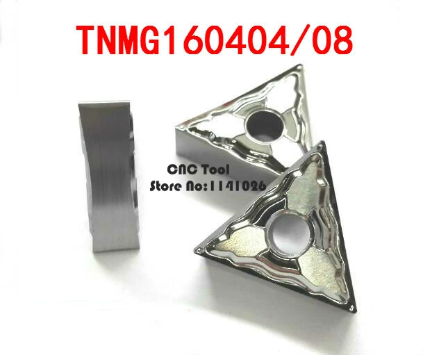 10 шт. TNMG160404/TNMG160408 HA алюминиевая карбидная вставка токарный станок с ЧПУ подходит