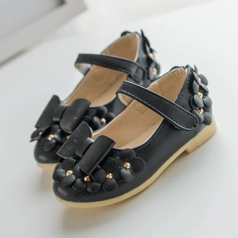 Обувь для девочек детская одежда с красивым цветочным рисунком Свободный