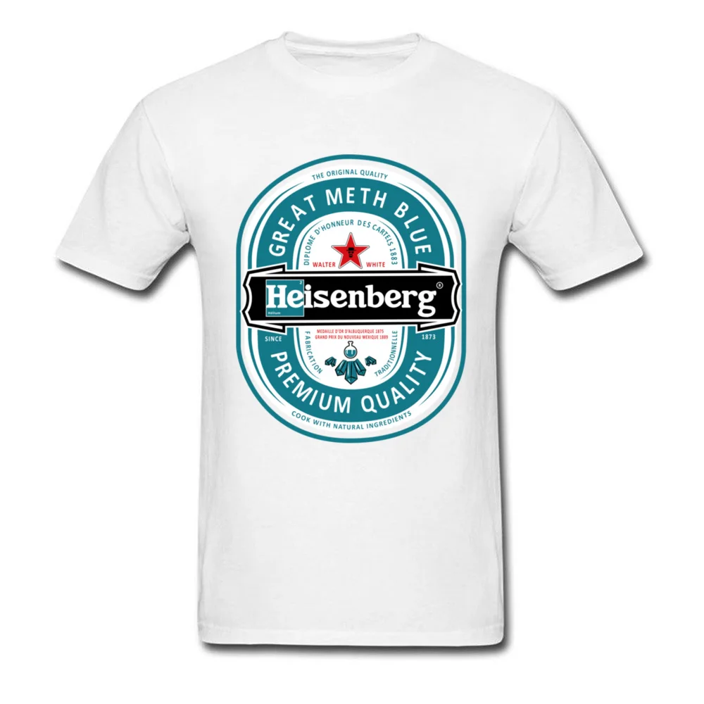 Футболка Heisenberg с логотипом Мужская футболка из 100% хлопка 2018|fashion tees|tees brandsbrand t shirt