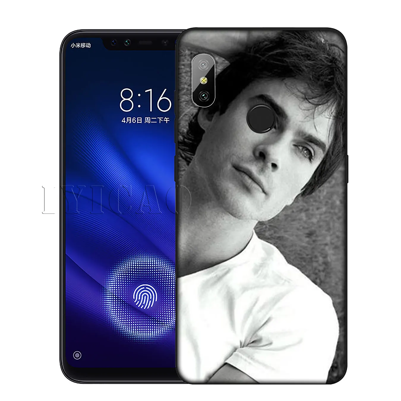 IYICAO Дневники вампира Иан Сомерхолдер силиконовый мягкий чехол для Xiaomi Redmi 6A 5A Note 8
