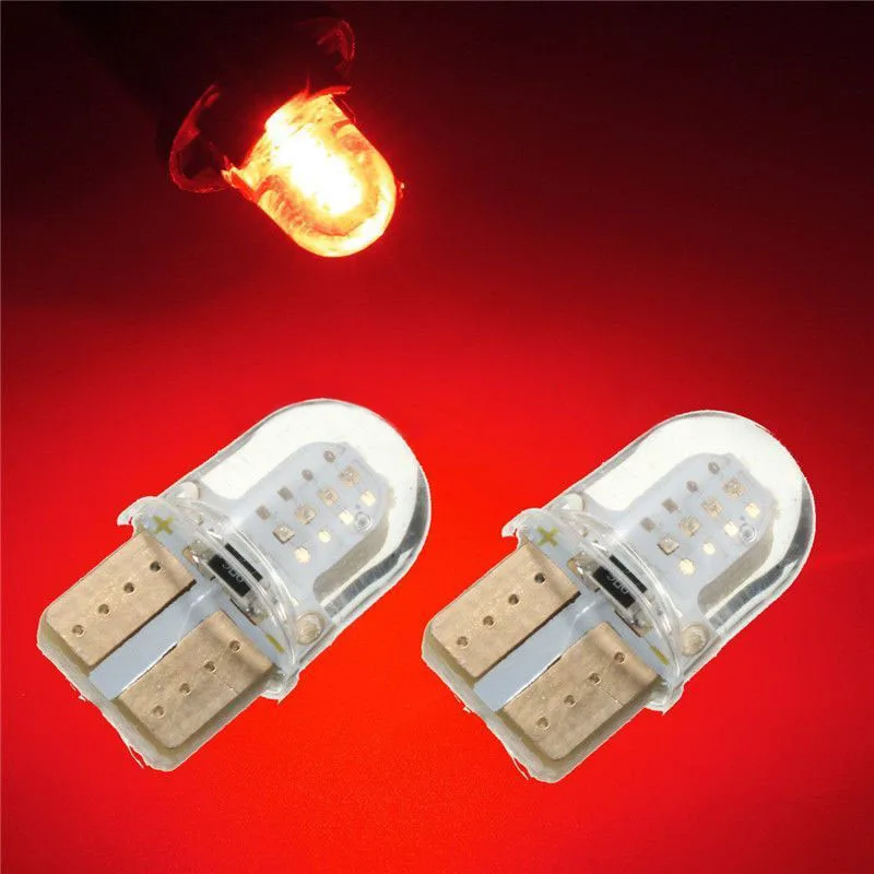 10 шт./лот T10 194 168 W5W COB 8LED кварцевая Автомобильная купол с номерным знаком
