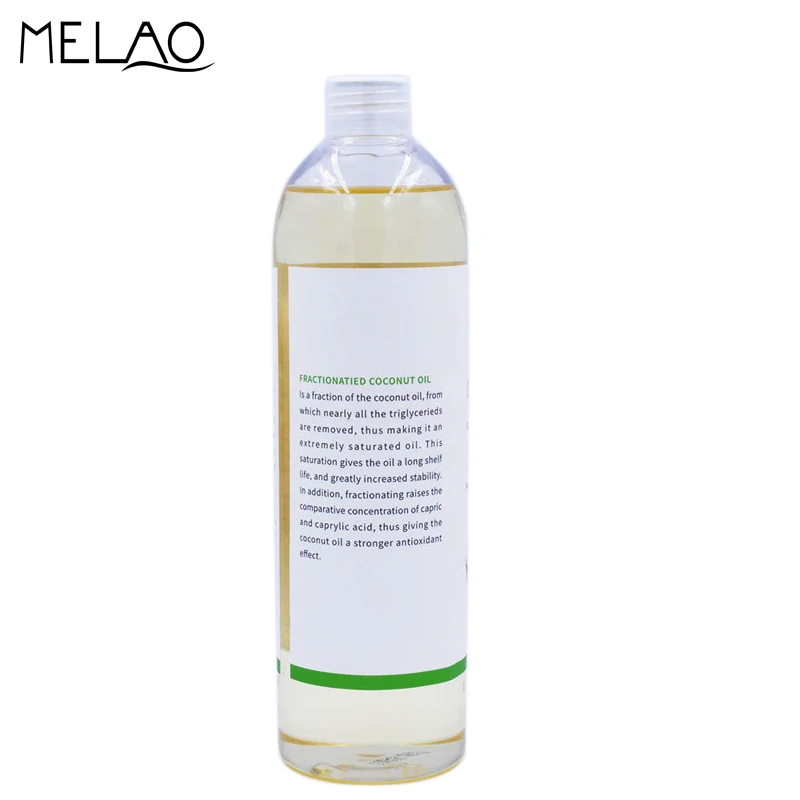 MELAO фракционный органическое кокосовое масло расслабляющий массажный флакон с