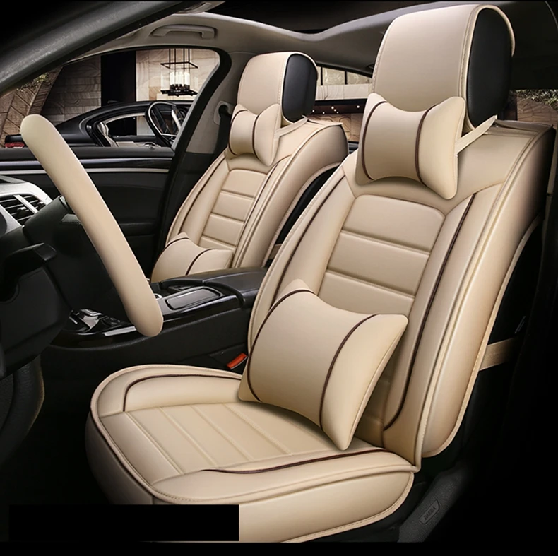 Передняя+ задняя крышка сиденья автомобиля набор для Toyota Pruis Hilux FJ Cruiser Crown Yaris LC Prado Venza Zelas Vios Auris Matrix Corolla Voltz
