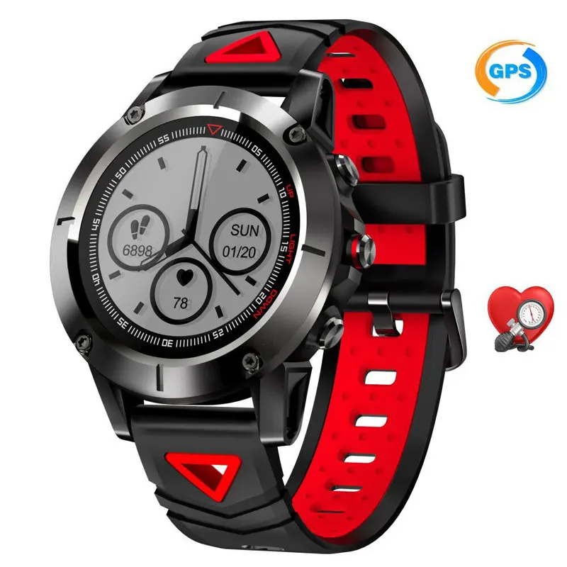 Смарт браслет GPS Для Мужчин's Браслет сердечный ритм измерять кровяное Давление