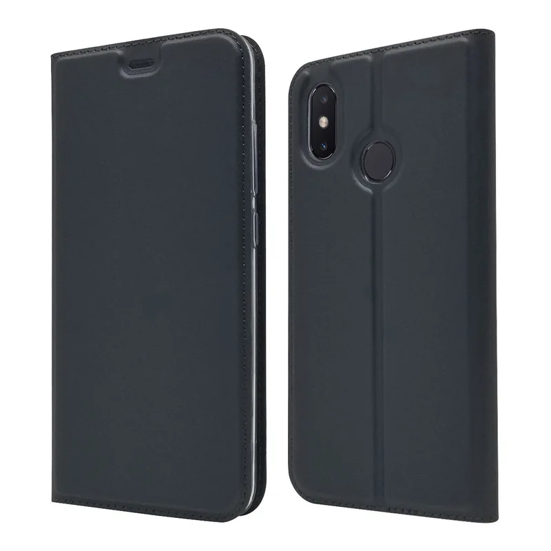 Кожаный чехол-книжка TPFIX с магнитной застежкой для Redmi 7 ультра тонкий чехол