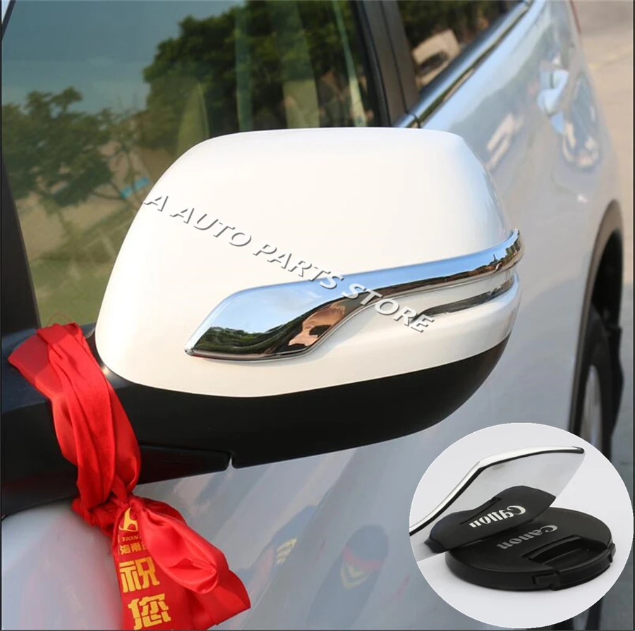 

Хромированные зеркала заднего вида из АБС-пластика, накладка в полоску, 1 пара аксессуаров для Honda CRV CR-V 2013 2014 2015 2016 2017 2018