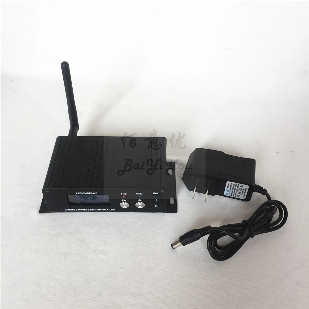 1X DHL 2 4G беспроводной DMX 512 передатчик и приемник в 1 контроллер Ретранслятор с