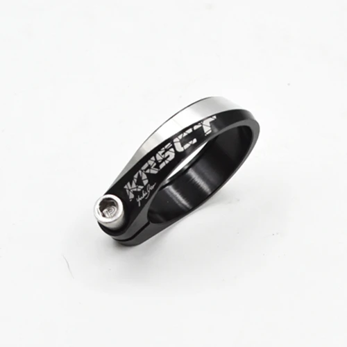 34.9mm black Сверхлегкий алюминиевый сплав 13 г велосипедный Подседельный штырь Зажим Замок велосипедный Подседельный штырь дорожный велосипед MTB Горный зажим для сидения велосипеда зажим - Цвет: 34.9mm black