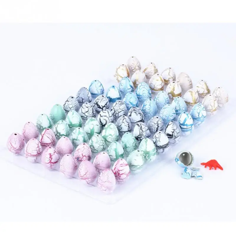 Горячая 60 шт. Magic надувные растет динозавров яйца яйцо динозавра Игрушечные