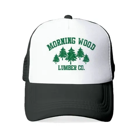 Прямая поставка, утренняя Деревянная Шляпа грузовика, мужская, женская, Мужская Уличная шляпа Lumberjack, дышащая Снэпбэк Кепка Для Взрослых YY405