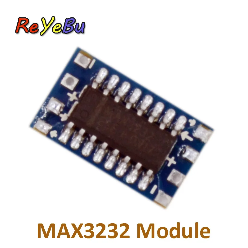 5 шт./лот MAX3232 Серийный порт мини RS232 в TTL конвертер адаптер плата модуля 3В 5В MAX3232CSE