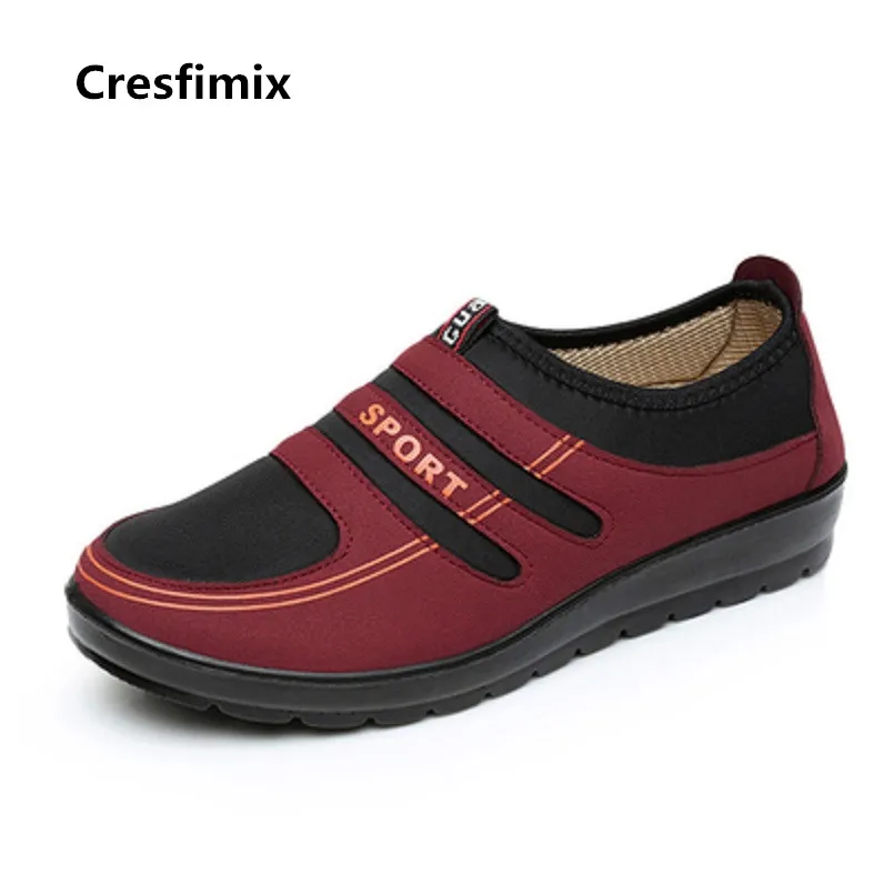 Лоферы Cresfimix Женские повседневные мягкая удобная обувь на плоской подошве без