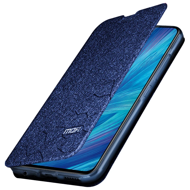 Чехол для huawei Honor 10i, кожаный чехол-книжка из искусственной кожи MOFi, роскошный мягкий силиконовый чехол, блестящий тонкий чехол для huawei HRY-LX1T HONOR 10I