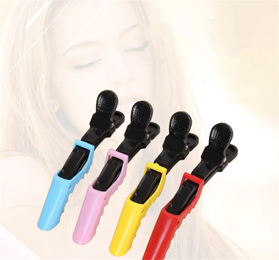 4 шт./упак. пластиковый матовый набор секций заколка для волос зажим зажимы