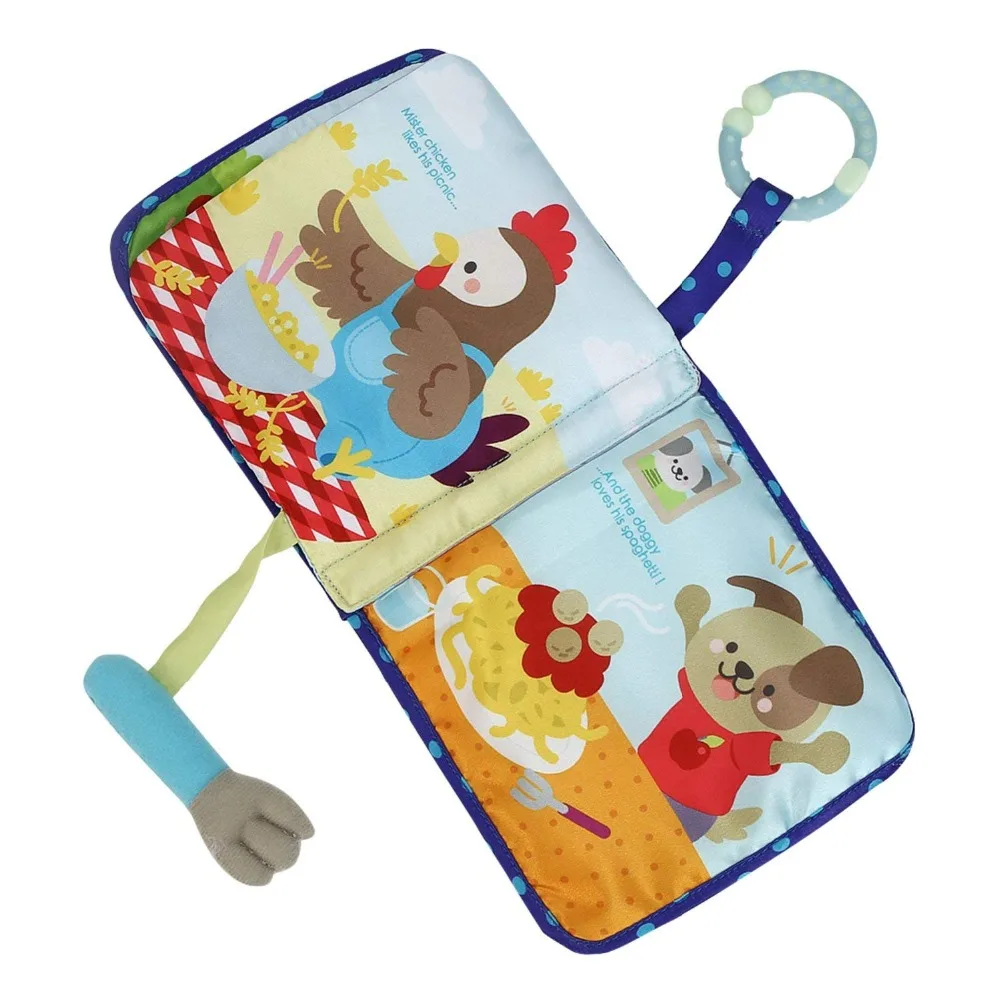 Labebe Baby Book Food Activity Cloth Toddler for Aged 3-24 Month | Игрушки и хобби