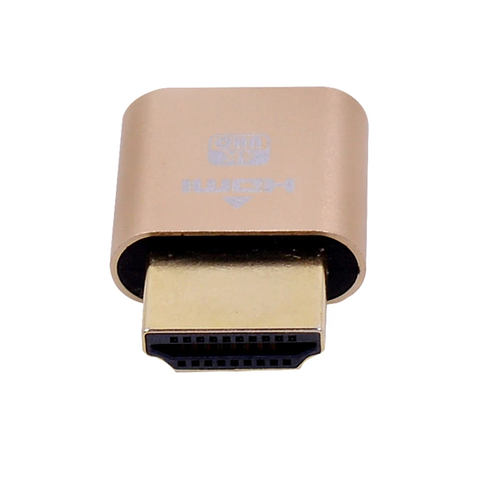 CHIPAL 10 шт. VGA виртуальный дисплей адаптер HDMI штекер DDC EDID обманка Безголовый