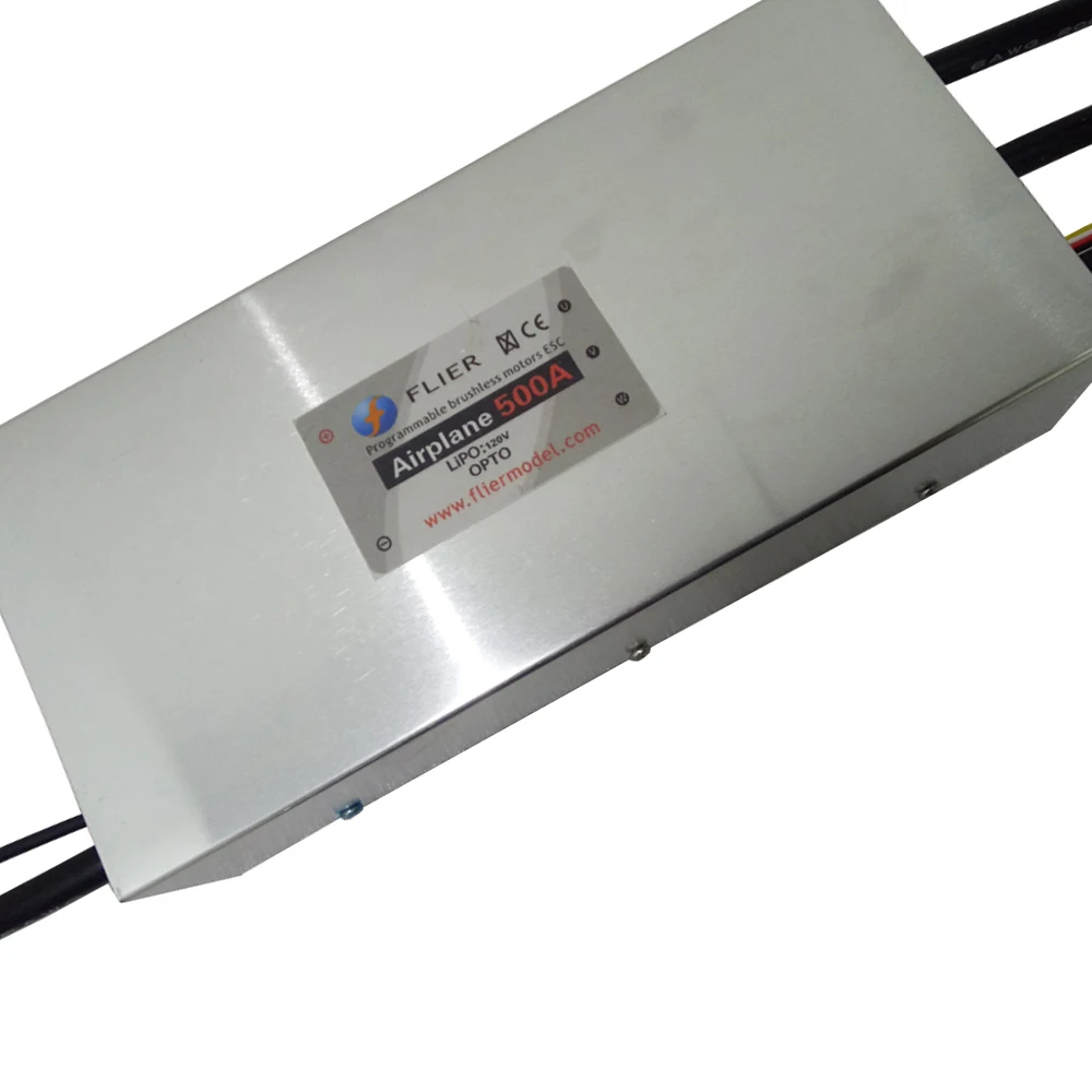 Фото Flier big HV 120V 500A ESC для радиоуправляемых самолетов/БПЛА/парамотора/параплана Flier big HV 120V 500A ESC для радиоуправляемых самолетов/БПЛА/парамотора/параплана