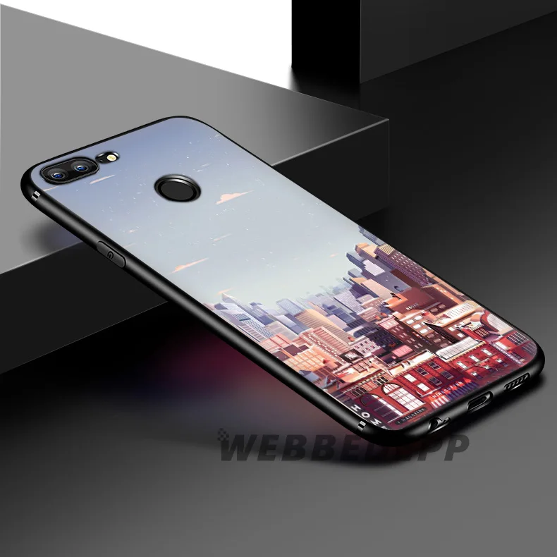 WEBBEDEPP New York City Soft Silicone Case for Huawei Honor Mate 20 10 8X 8C 8 6A 7A 7X 7C Lite Pro TPU |