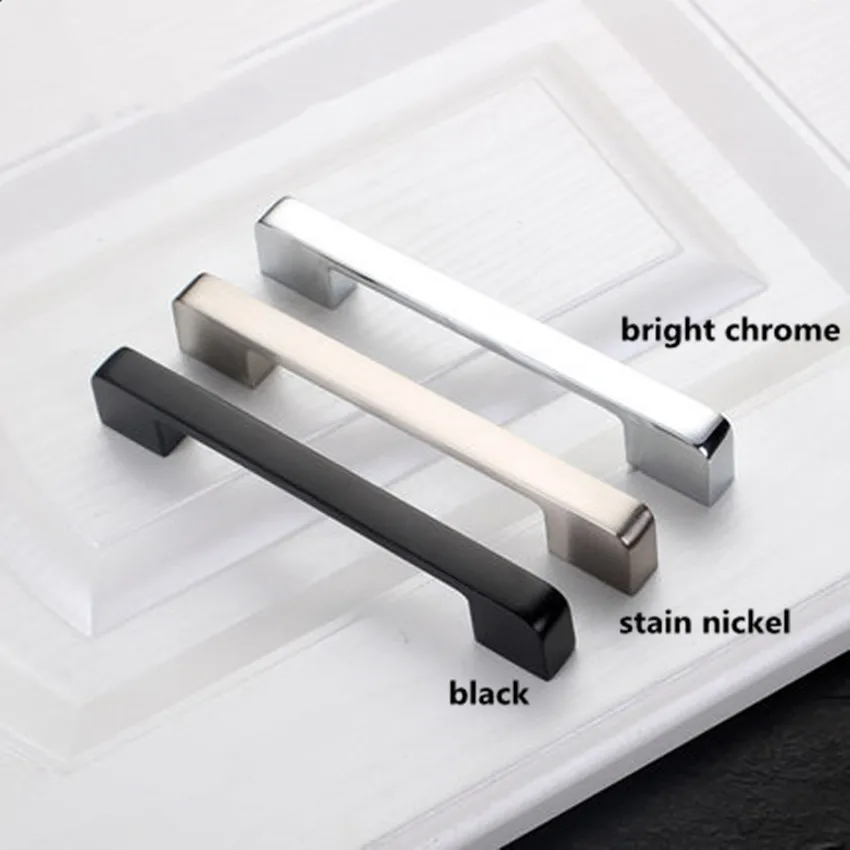 Ручка для кухонного шкафа 96128 160 192 224 320 мм|furniture drawer handles|furniture ledhandle bar |