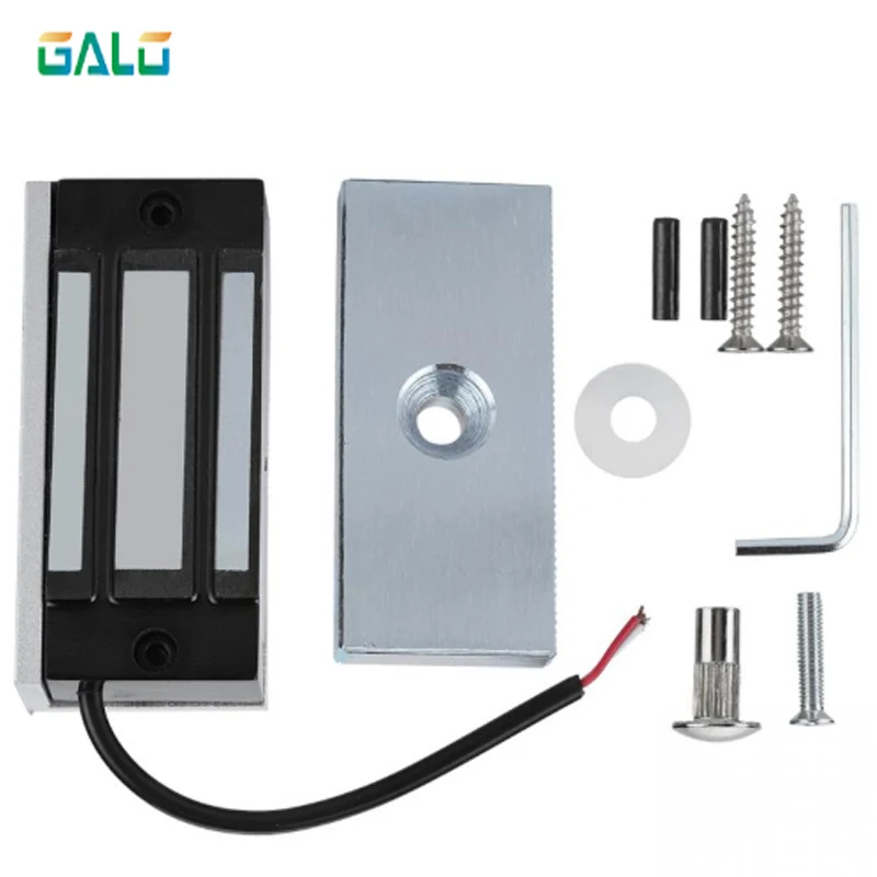 

DC12V 60KG Mini Electromagnetic Lock Electronic Magnetic Door Lock Power On Lock