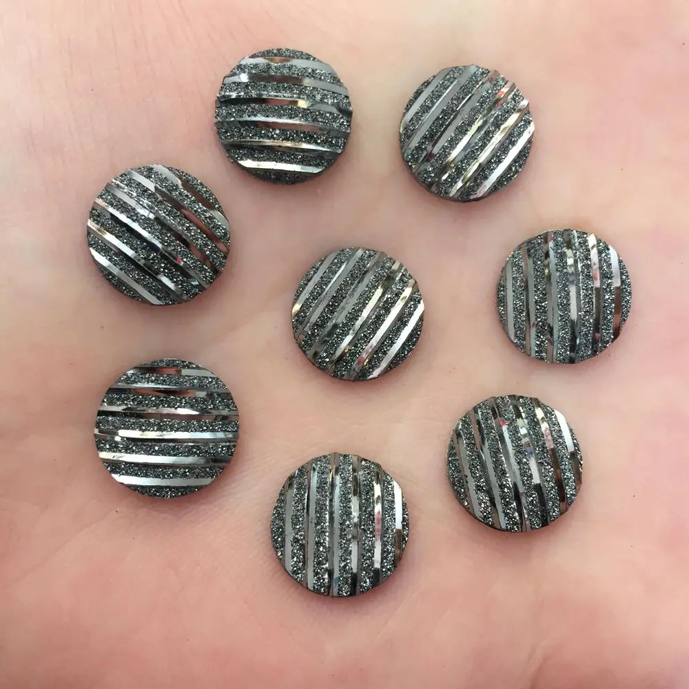 50 шт. AB Resin 12 мм круглый кабошон Twill Ore Bead Flat Back Стразы W69 | Дом и сад