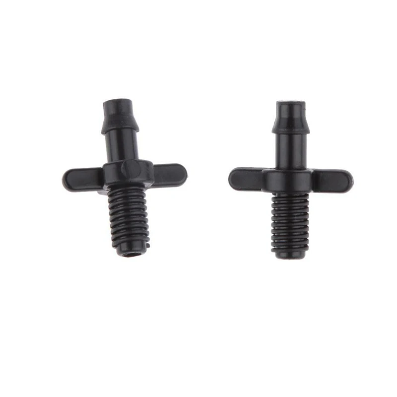 Connector Irrigation New Barbed Double 100pcs Way System For 6mm Drip Hose | Дом и сад
