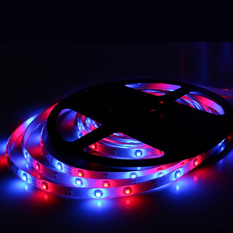 RGB Светодиодная лента 3528 гибкий свет DC12V 60 светодиодов/м 5 м/лот + 24key ИК пульт