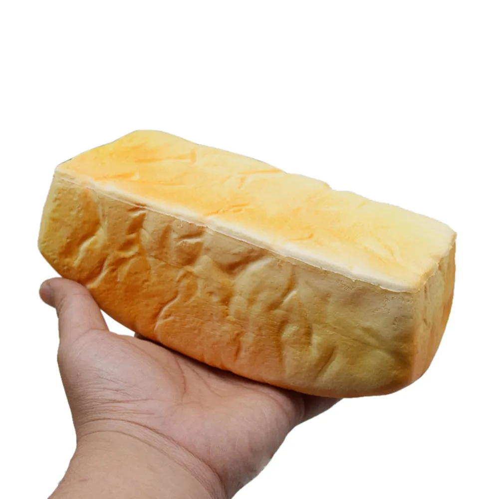 Игрушка мягкое медленно поднимающееся Jumbo Squeeze большой хлеб для тостов игрушка мягкими подарками милые игрушки Dec 27